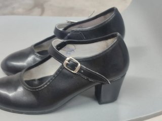 Zapatos de Flamenco Negros talla 34