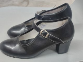 Zapatos de Flamenco Negros talla 34