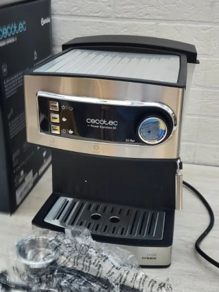 Cecotec Cafetera Express Manual 20 bares