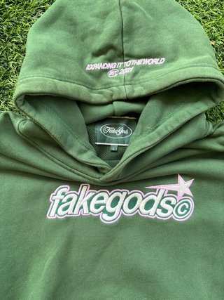Sudadera Fakegods Verde Talla M