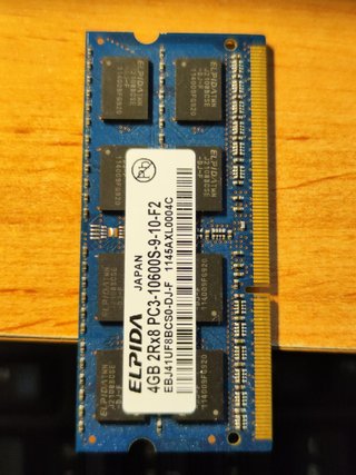 Memoria RAM Elpida 4GB SODIMM