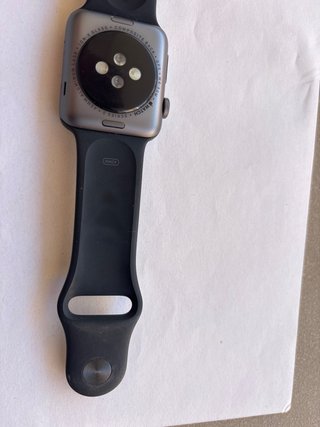Correa Apple Watch 42mm Talla M/L Negra