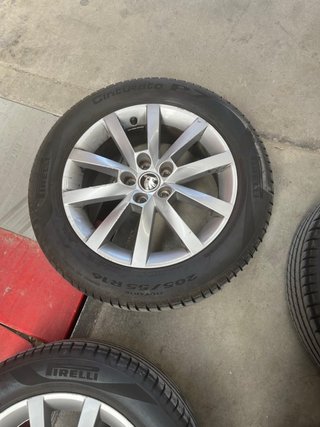 Llantas Skoda Scala con neumáticos