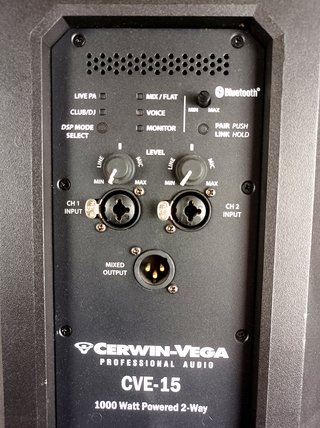 Altavoz  PRO. Cerwin-Vega CVE-15 1000W