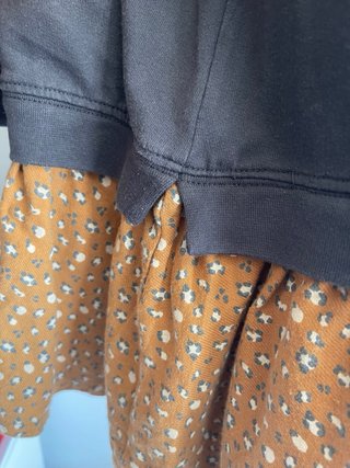Vestido rockero niña guitarra lentejuelas 8 años