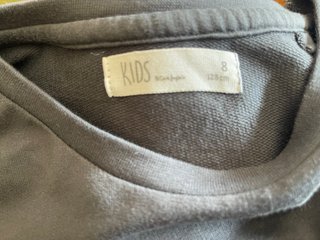 Vestido rockero niña guitarra lentejuelas 8 años
