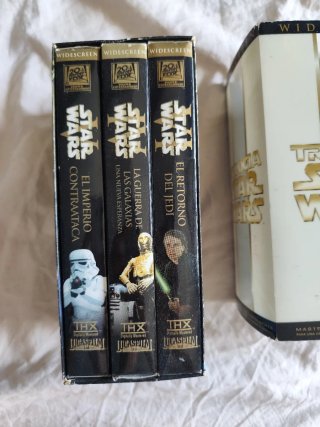 Trilogía Star Wars VHS Widescreen