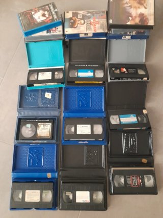 Lote 21 Películas VHS y Beta