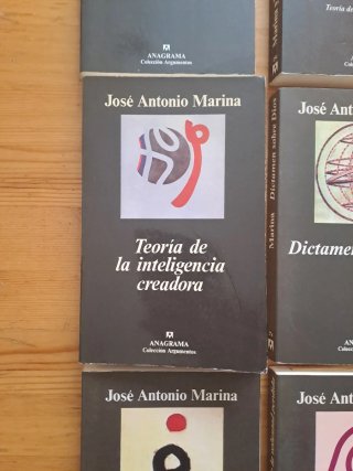 Lote de libros J.Antonio Marina