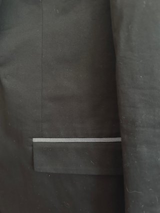 Blazer Elegante Zara Man Negro Hombre
