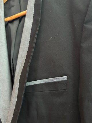 Blazer Elegante Zara Man Negro Hombre