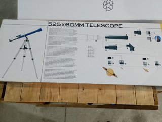 Telescopio BSA 525x60mm con trípode