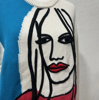 Jersey Zara x Oscar Matiné Todo Sobre Mi Madre