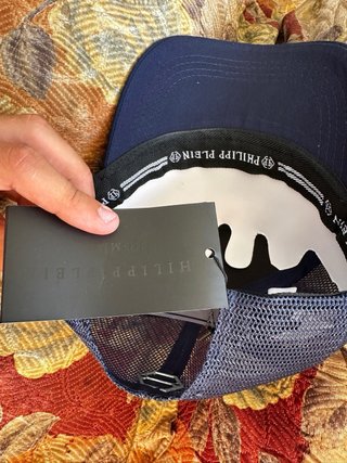 Cappello Philipp Plein blu