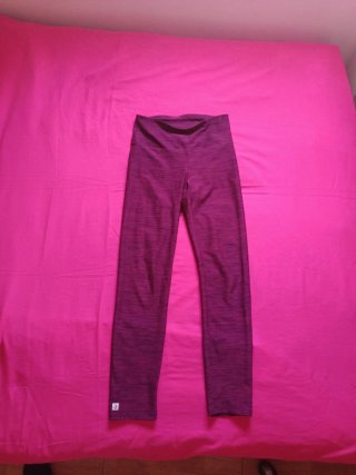 Mallas Decathlon Mujer Talla S Morado