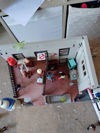 Playmobil Cazafantasmas Casa, Coche, Personajes