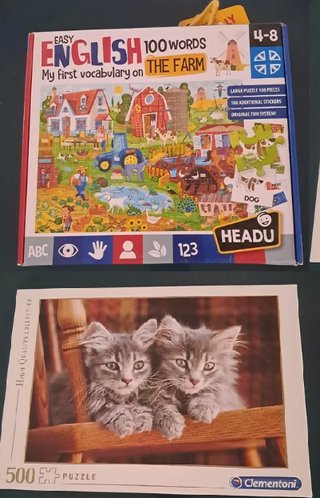 2 Puzzles Infantiles Clementoni