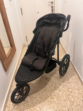 Carrito Kinderkraft 3 Ruedas Negro