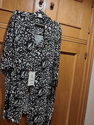Camisa estampada L