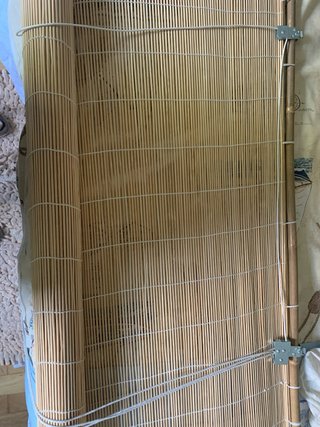Estor enrollable bambú natural
