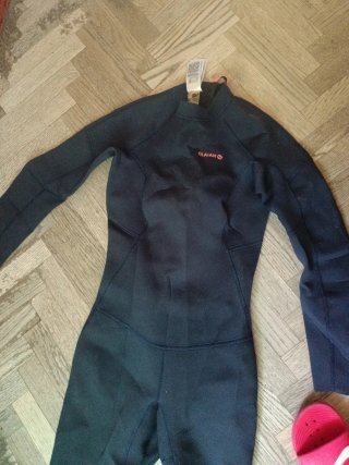 Traje de neopreno negro talla m