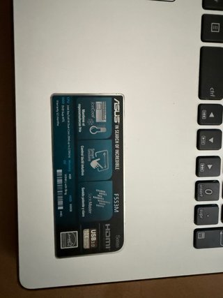 Portátil ASUS F553M Intel Core i3 4GB RAM 500GB HD