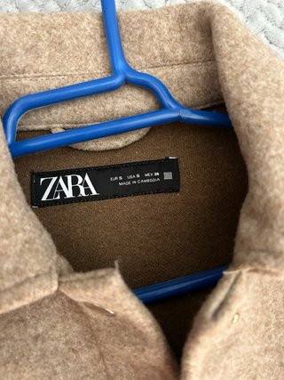 Chaqueta Zara Beige Talla S