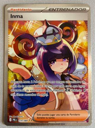 Carta Pokémon Entrenador Inma 119/084