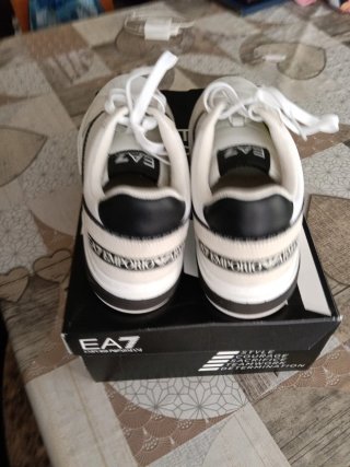 Zapatillas Emporio Armani EA7 Blancas Talla 43m