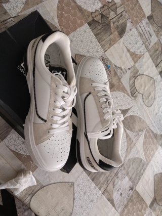 Zapatillas Emporio Armani EA7 Blancas Talla 43m