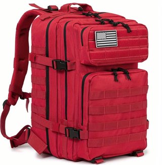 Mochila Táctica Militar 50L Roja