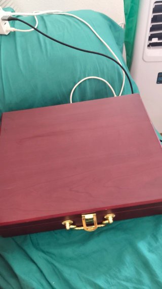 Maletín de golf con accesorios