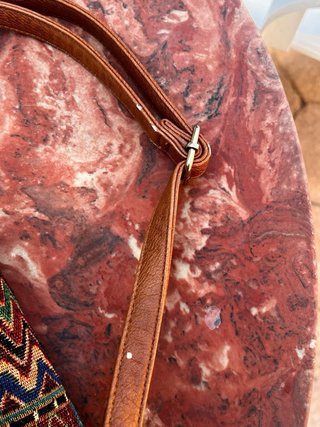 Bolso bandolera étnico flecos