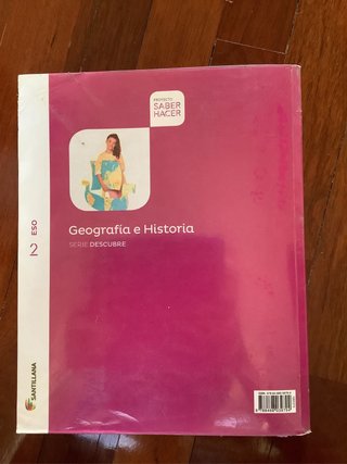 Libro escolar de geografía e historia, 2 ESO