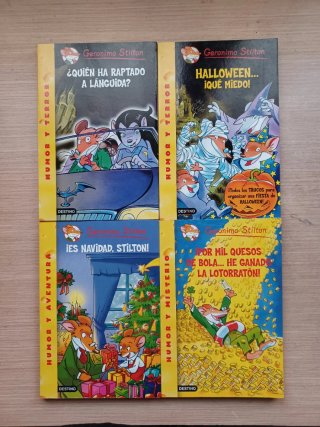 Pack 11 libros Geronimo Stilton