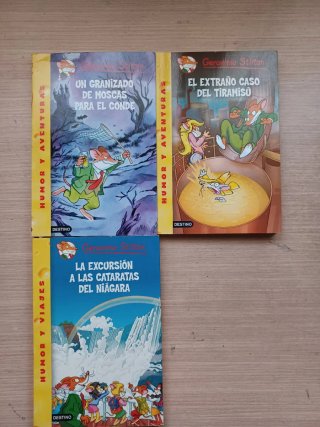 Pack 11 libros Geronimo Stilton
