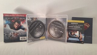 El Hombre de Acero Blu-ray + DVD + Libro