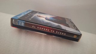 El Hombre de Acero Blu-ray + DVD + Libro