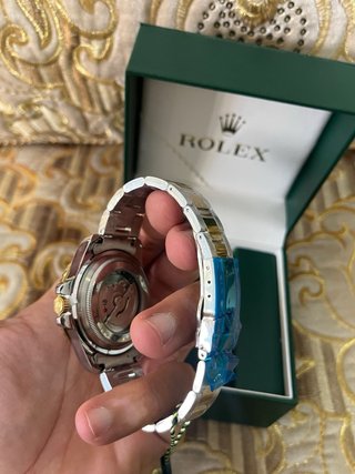 Reloj submariner Verde y Dorado Deportivo