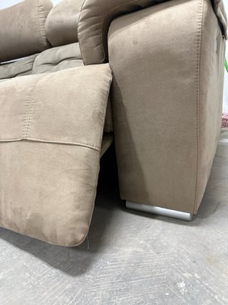 Sofá Chaise Longue Eléctrico Beige