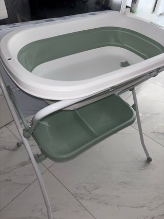 Bañera cambiador bebé plegable