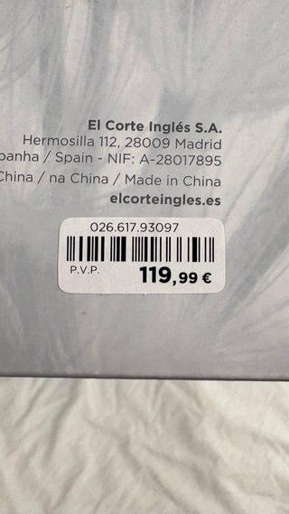 Edredón Nórdico El Corte Inglés 240x220