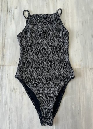 Body negro de noche brillante nuevo con etiqueta