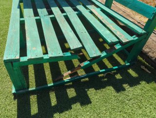 Sillón de madera de palet , para reparar