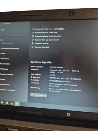 HP 630 Portatile 15.6 Nero/Argento