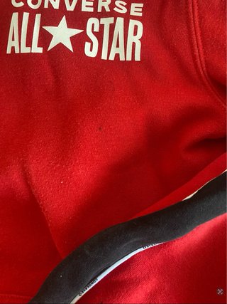 Sudadera Converse Roja