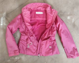 Giubbotto bimba Geox fucsia 5a.Perfette condizioni