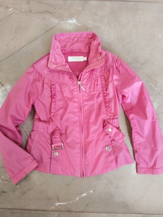 Giubbotto bimba Geox fucsia 5a.Perfette condizioni
