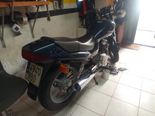 Honda CB 250 Verde/Plata