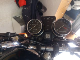 Honda CB 250 Verde/Plata